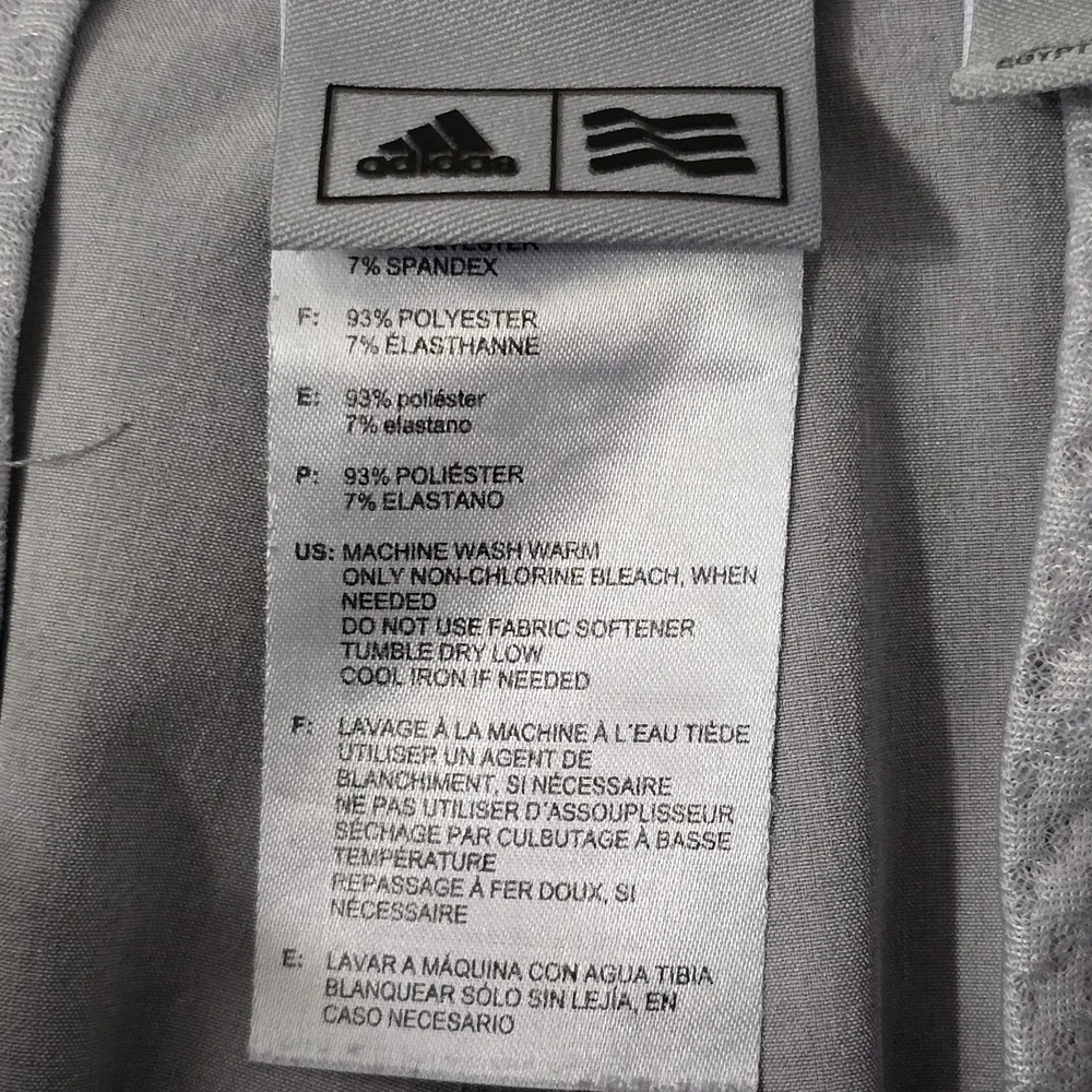 Adidas Golf Shorts Mens 34 Gray Ultimate365 Stretch Performance Flat Front